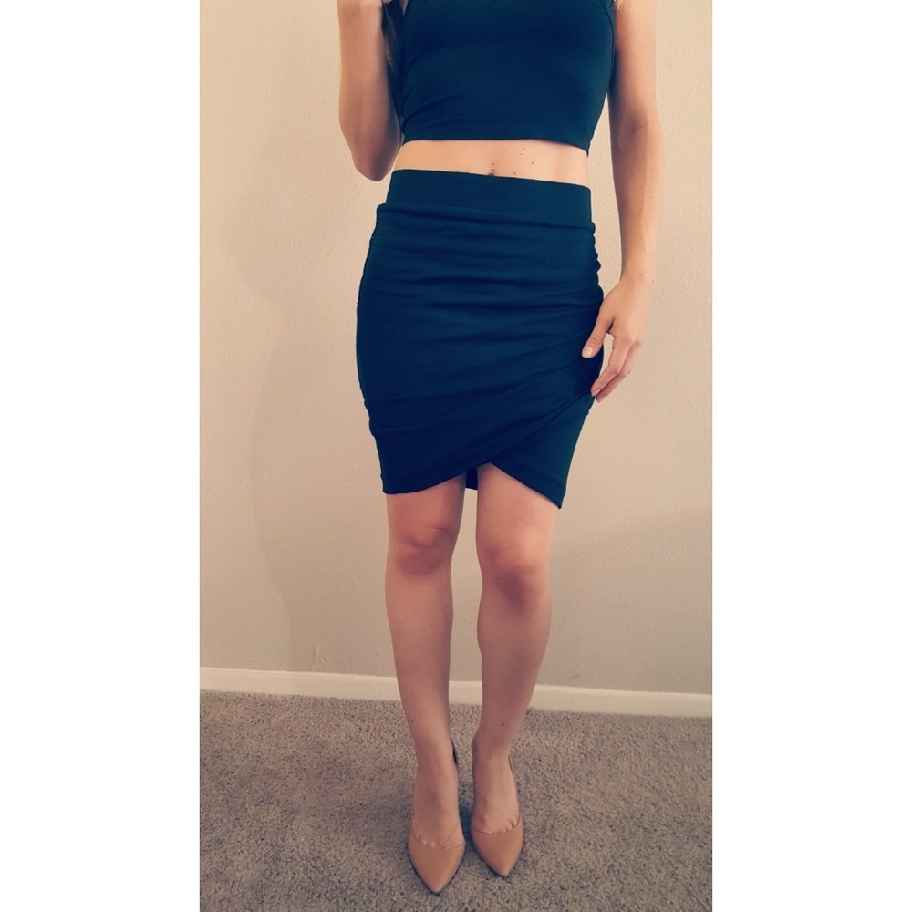 Black skirt